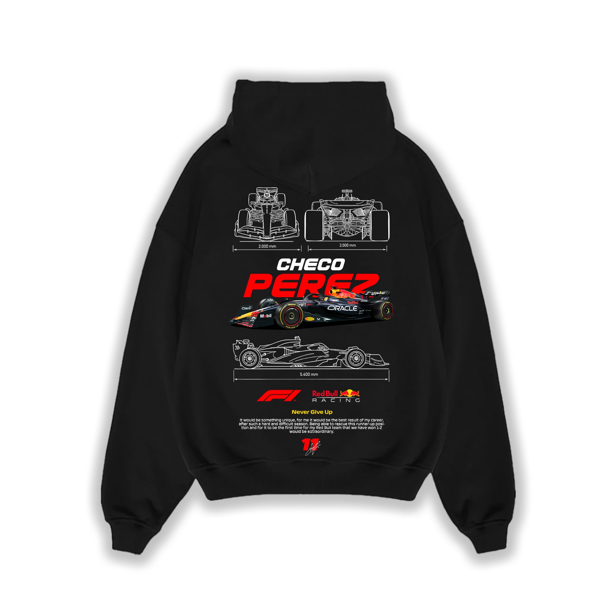 Snuggle Spot Checo Perez Unisex Oversized Hoodie for Men and Women